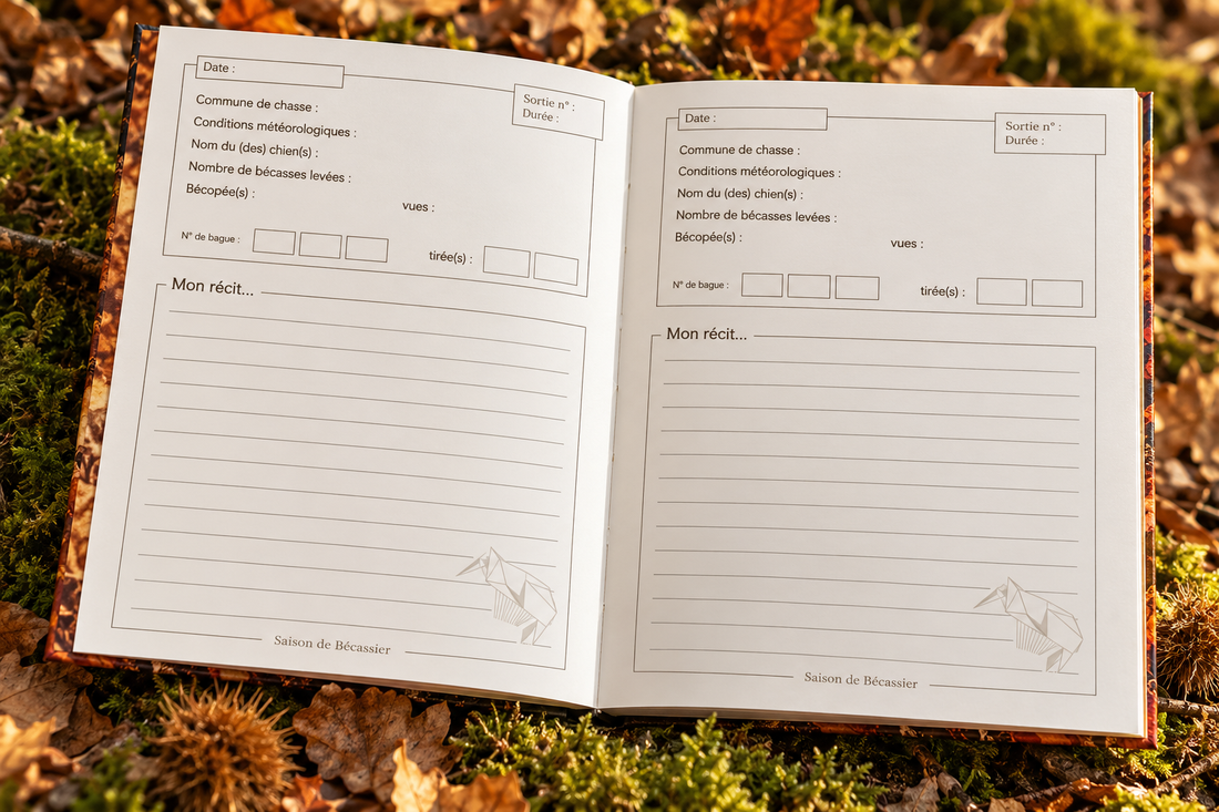 CARNET DE SAISON DE BÉCASSIER 3