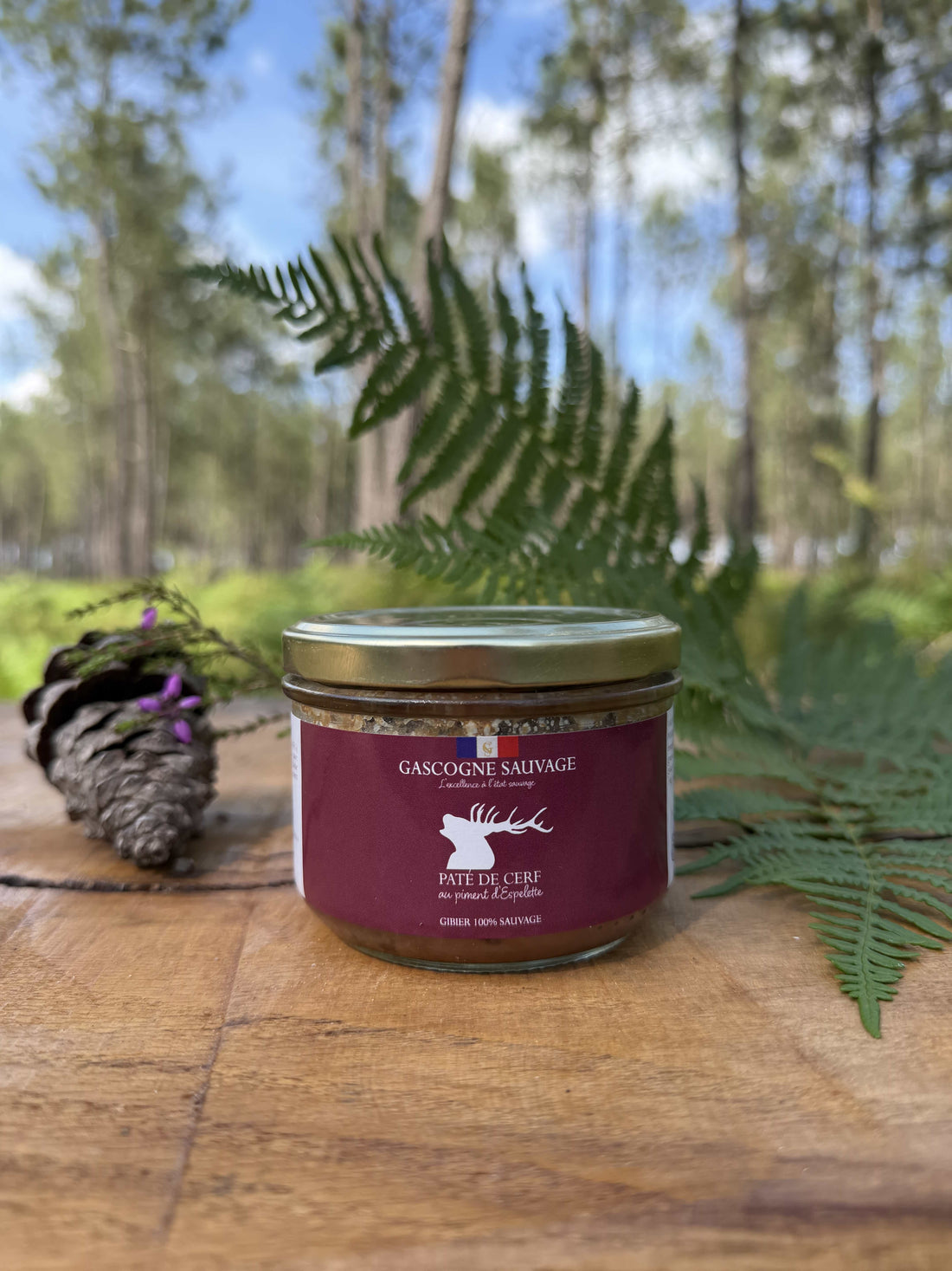 PÂTÉ DE CERF AUX PIMENTS D’ESPELETTE
