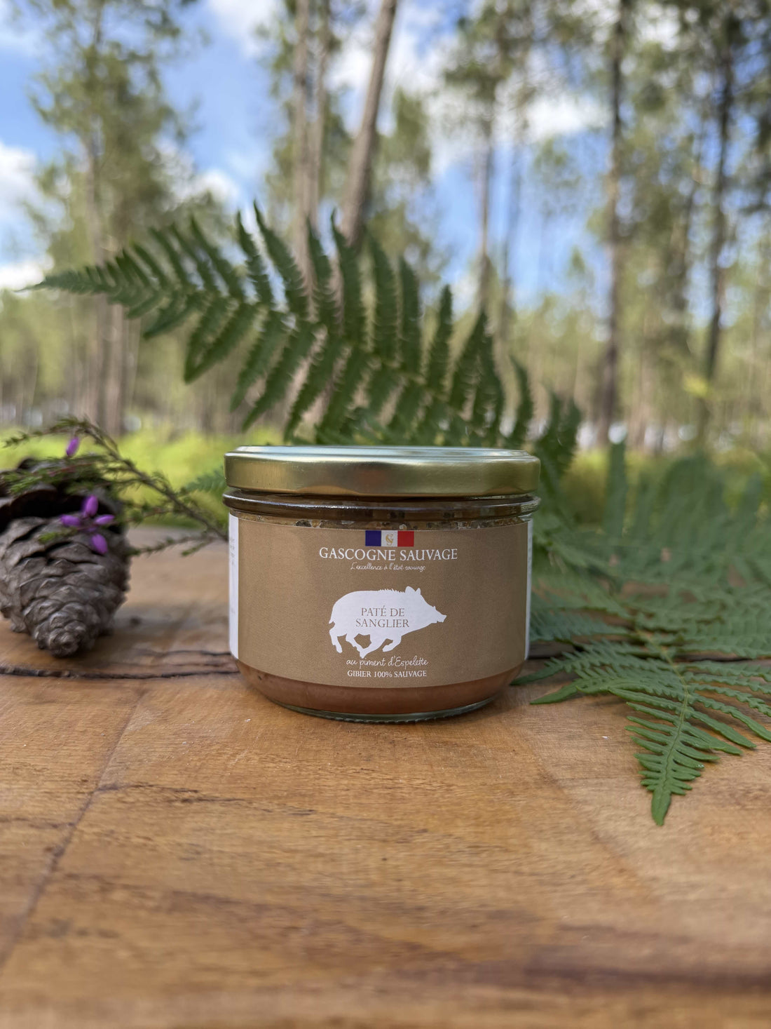 PÂTÉ DE SANGLIER AUX PIMENTS D’ESPELETTE