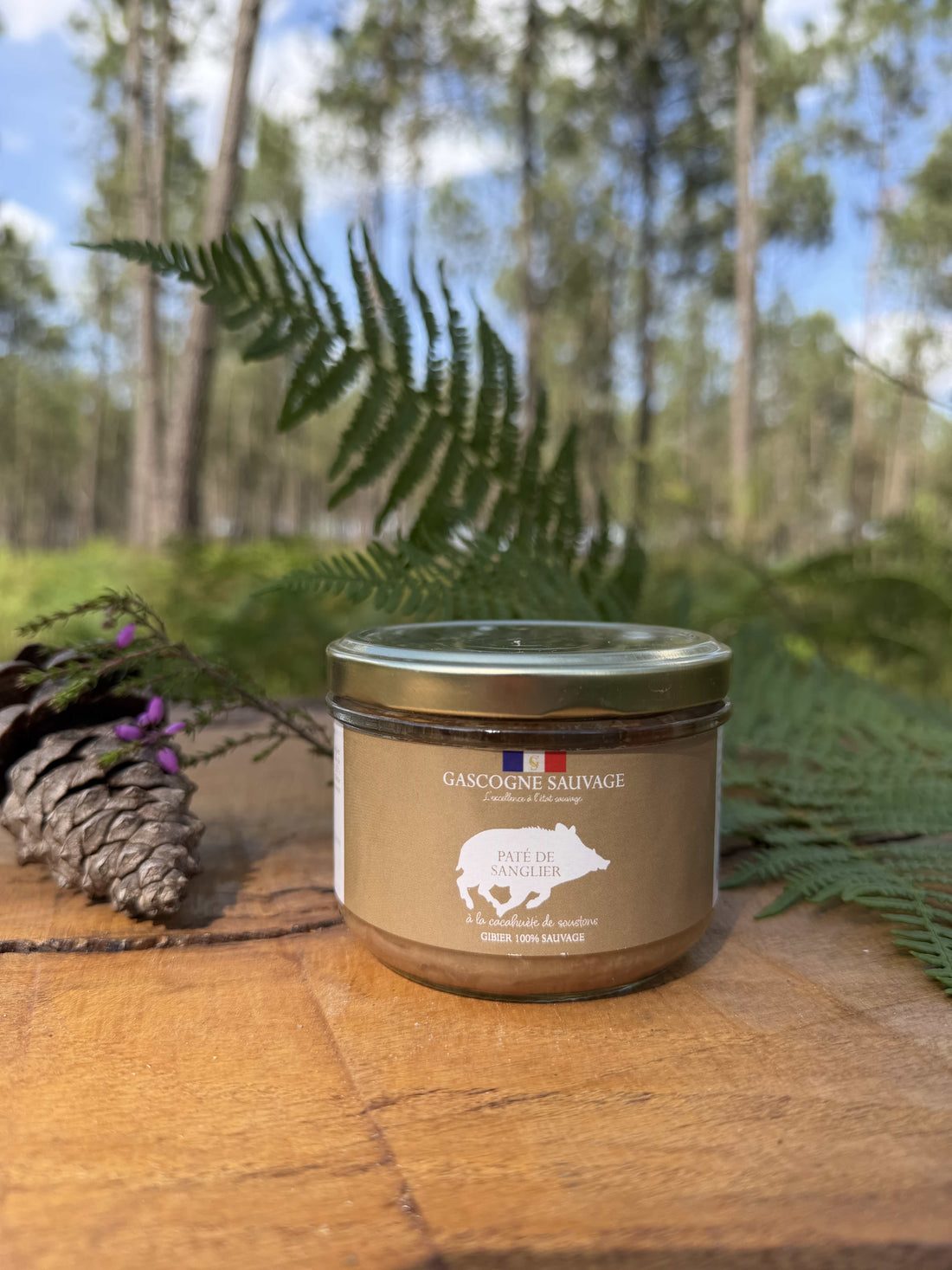 PÂTÉ DE SANGLIER À LA CACAHUÈTE