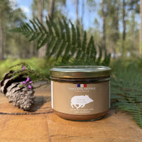 PÂTÉ DE SANGLIER AUX POIVRONS CONFITS