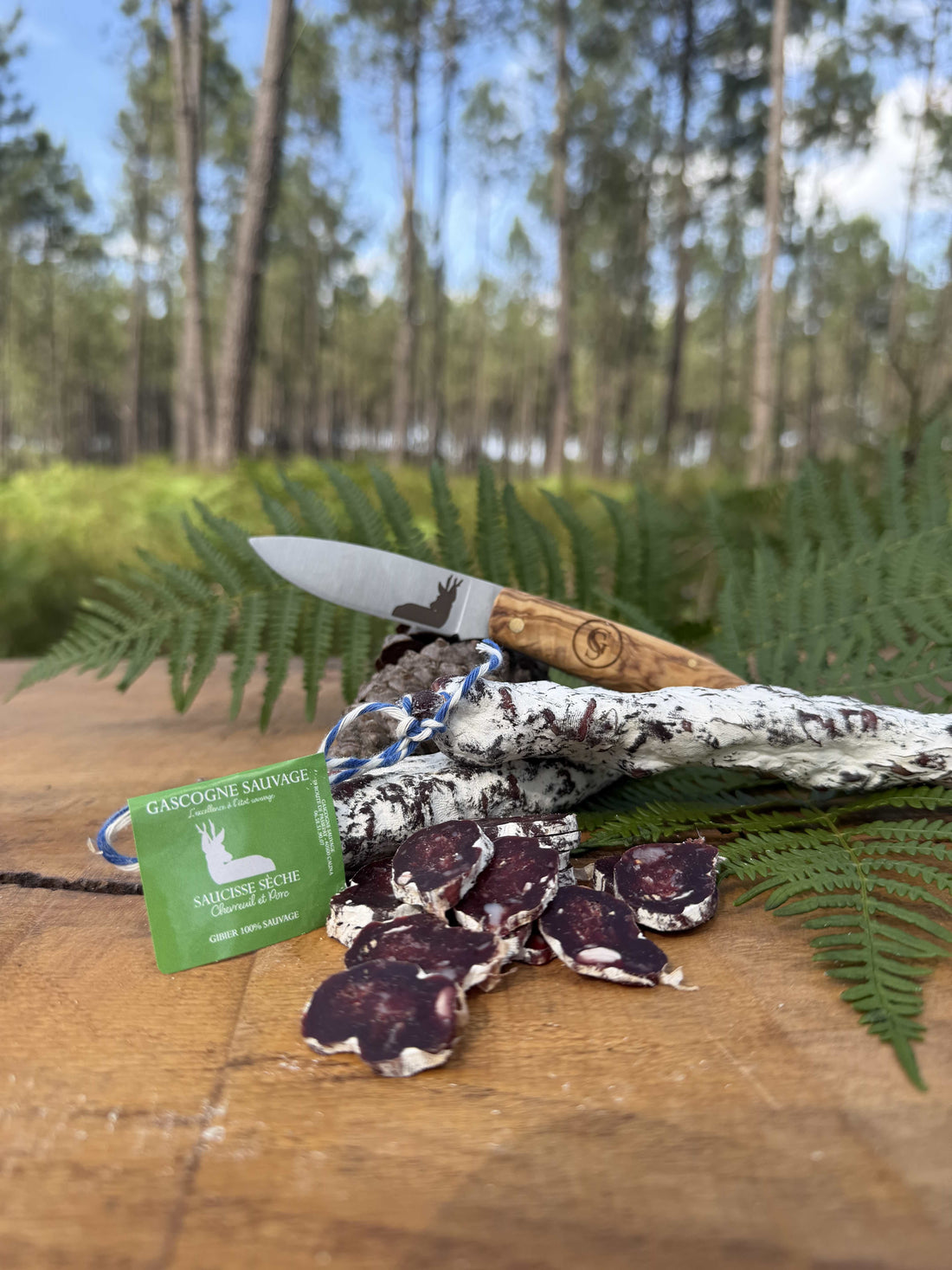 SAUCISSE SÈCHE DE CHEVREUIL